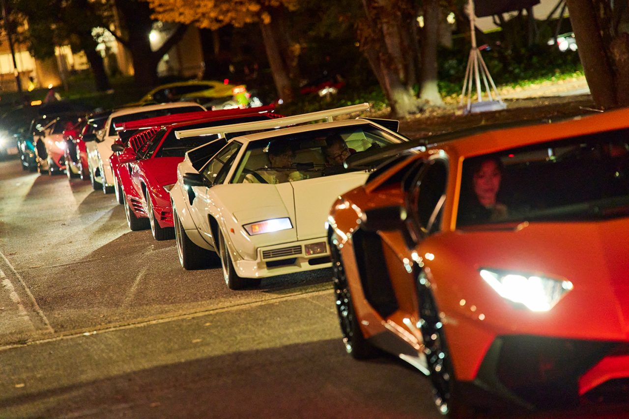 「Lamborghini Day Japan」で東京の街を駆け抜けた130台のランボルギーニ