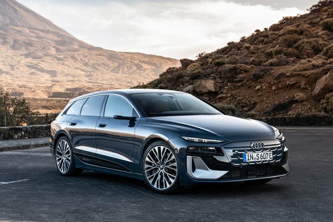 アウディが欧州仕様の最新EVワゴン「S6 Avant e-tron quattro」を公開
