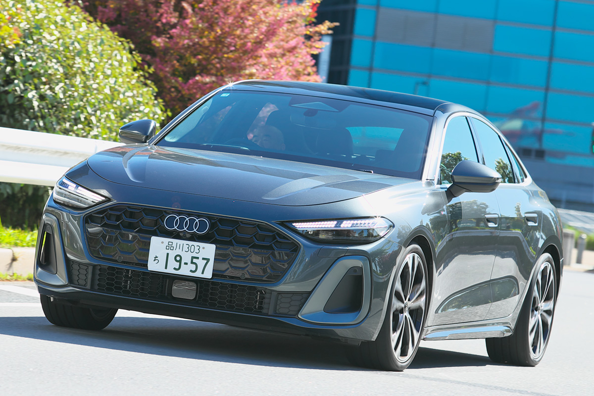 上質なミドルサイズセダンへと進化したアウディ「A5 TSFI quattro S Line」の完成度