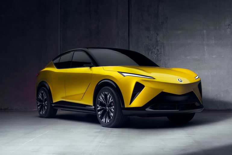 ホンダが流麗なクーペスタイルの電動SUV「Acura RSX Prototype」を公開