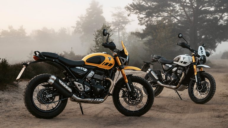 オフロード性能を強化したトライアンフの新型スクランブラーモデル「SCRAMBLER 400 XC」