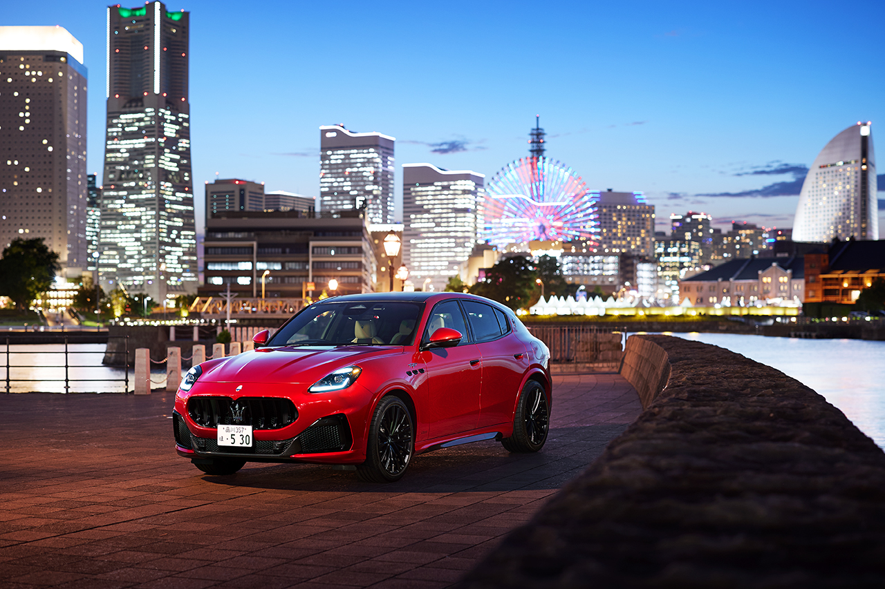 新世代の風を纏ったラグジュアリーSUV、マセラティ グレカーレと対話するナイトドライブ【PR】