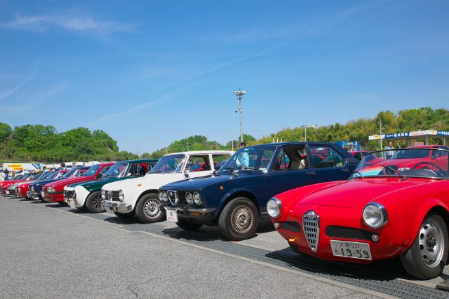 懐かしの大衆車が集った「大阪イタリアンカーフェスタ2025」