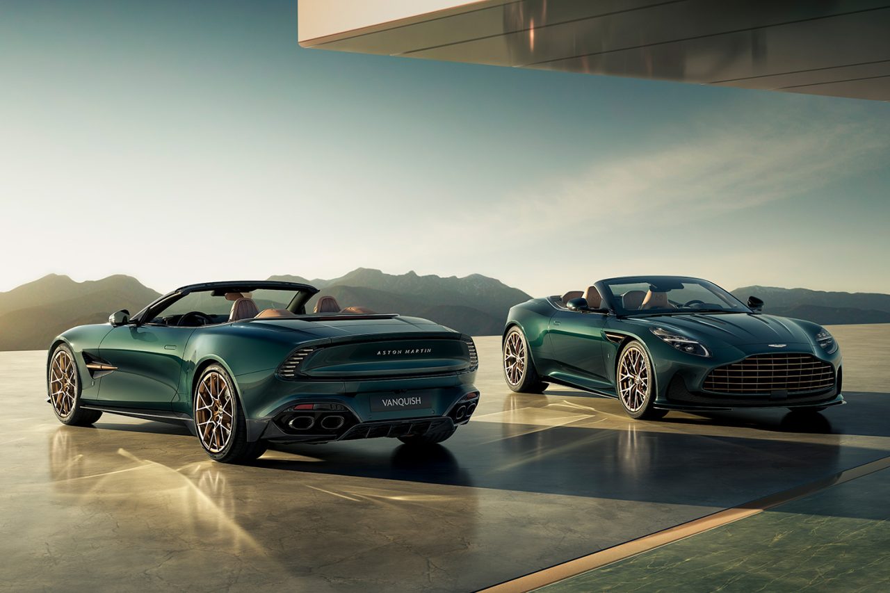 アストンマーティンからVolante60周年を記念した特別モデル「Vanquish Volante」「DB12 Volante」が登場