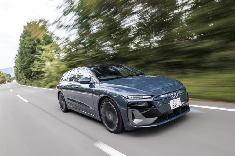 アウディ「A6 Avant e-tron」で味わう快適無比な乗り心地と軽快な走り