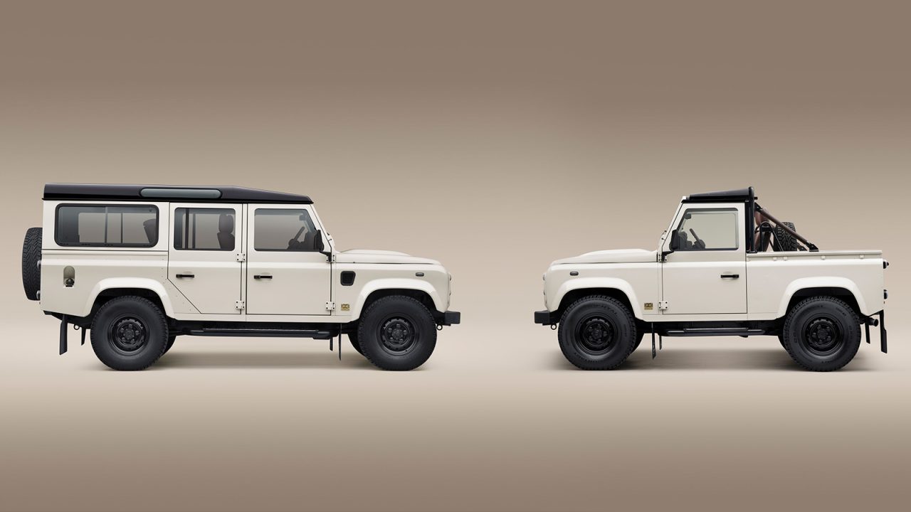 初代「ディフェンダー」に〝室町〟の名を採用した特別仕様車「WORKS V8 MUROMACHI EDITION」