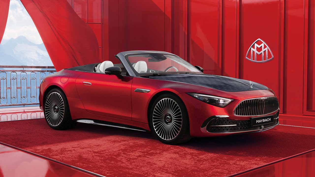 贅を尽くしたメルセデス・マイバッハの2シーターオープン「SL680モノグラムシリーズ」