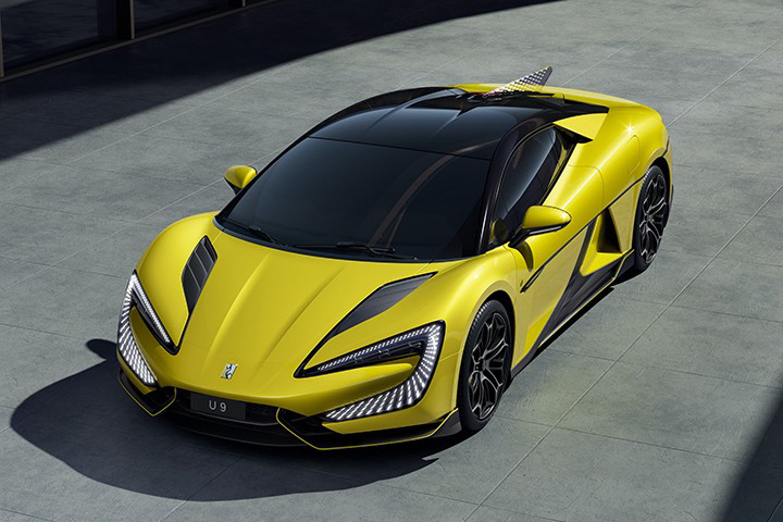 BYDがJapan Mobility Showで高性能スポーツBEV「U9」を公開