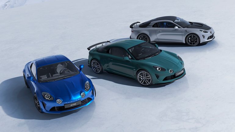 アルピーヌが日本国内でのガソリンエンジン搭載車の受注を終了、今後は電動化へシフト