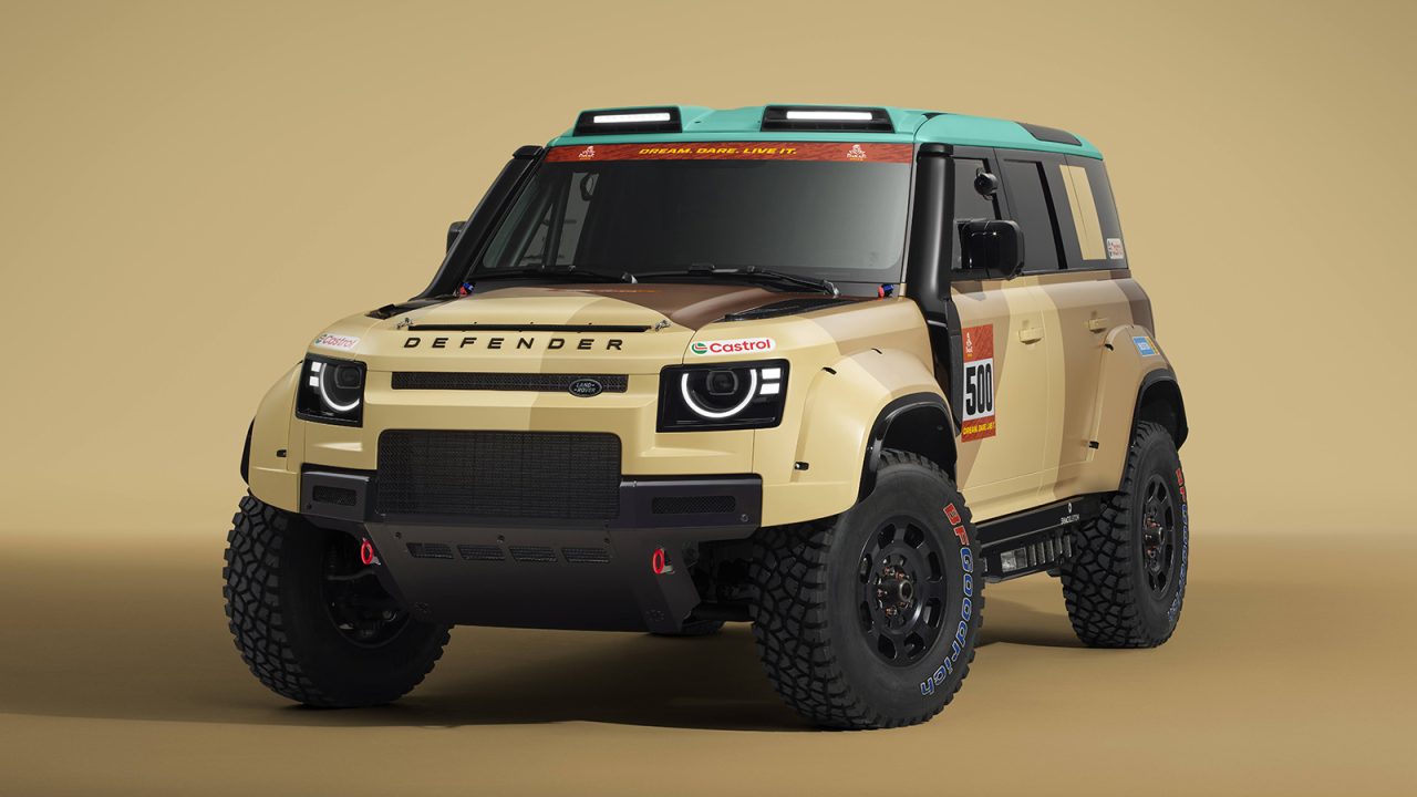 ダカール・ラリー2026でデビューするディフェンダーの最強モデル「DAKAR D7X-R」のリブリーを公開