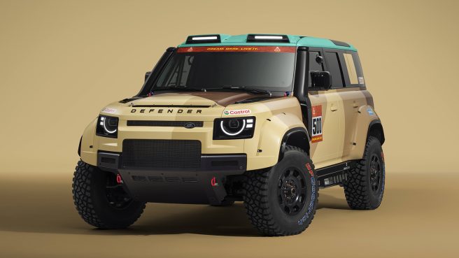 ダカール・ラリー2026でデビューするディフェンダーの最強モデル「DAKAR D7X-R」のリブリーを公開