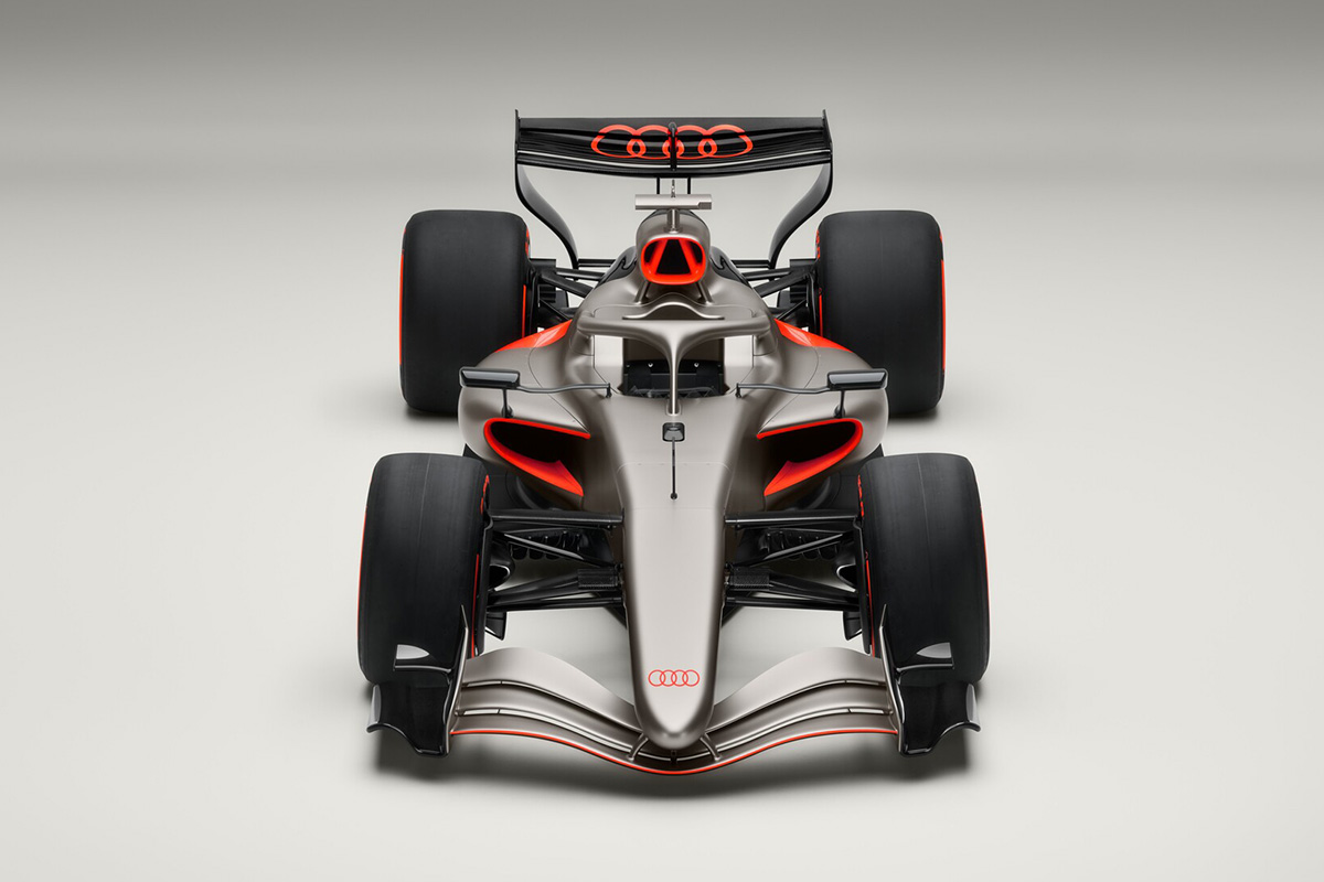 アウディが2026年のF1デビューに向けてコンセプトモデル「R26 Concept」を公開
