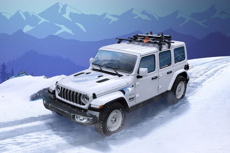 ウィンタースポーツ仕様が新鮮なジープ・ラングラーの限定モデル「スノートレース」