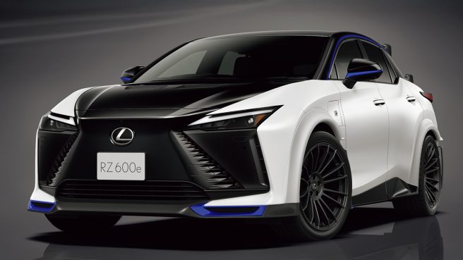 最新のステアバイワイヤシステムを搭載したレクサスの特別仕様車「RZ600e“F SPORT Performance」