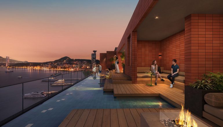 星野リゾートが福岡に進出、全室〝海峡ビュー〟の「BEB5門司港」来年7月に開業へ