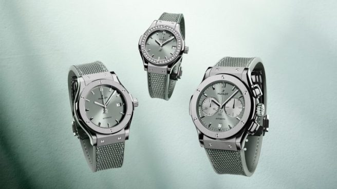 春の訪れを告げるセージグリーンが爽やかなウブロの新作「クラシック・フュージョン」