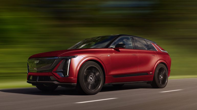 0-96km/hの加速は3.3秒！キャデラックがVシリーズ初のフル電動SUV「リリックV」を公開
