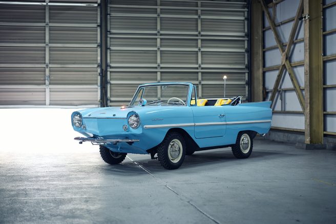 60年の時を経て蘇った、ロマンと冒険心に溢れた水陸両用車「アンフィカー770」