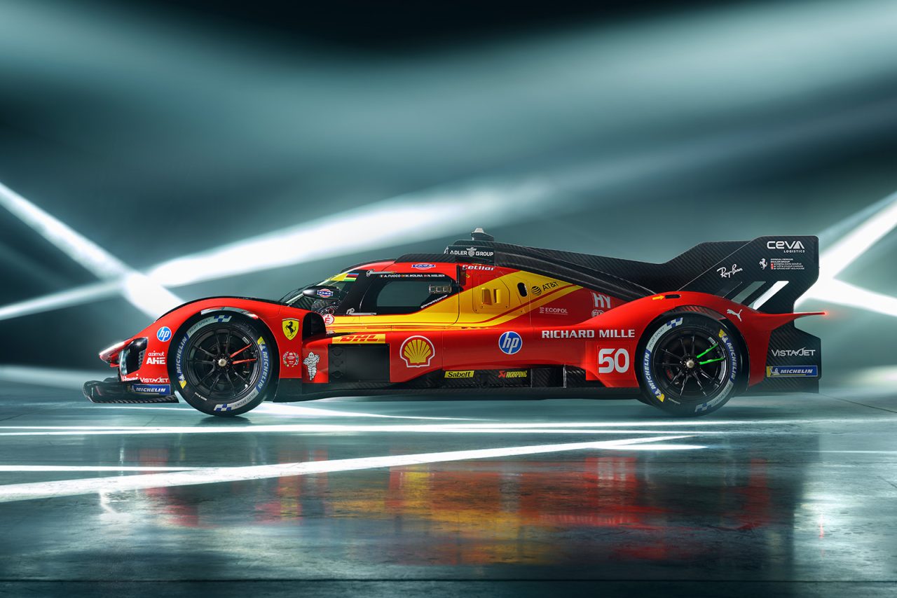 フェラーリがWEC世界タイトル連覇を目指す「499P」の2026年リバリーを公開