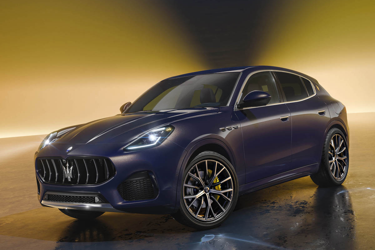 マセラティがミドルサイズSUV「グレカーレ」の限定モデル〝クリスタッロ〟〝ルミナブルー〟を発売