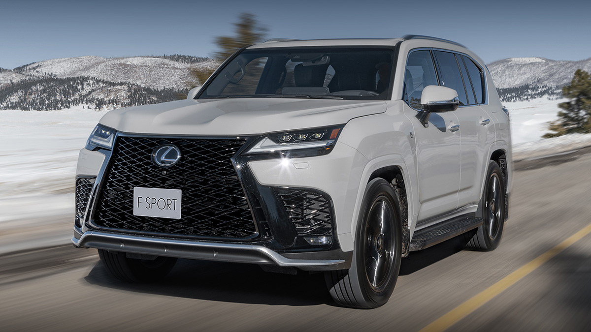 レクサスがフラッグシップSUV「LX」を改良、F SPORTを追加